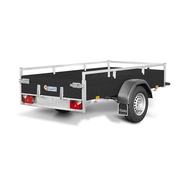 Saris McAlu Pro trailer - MP 255 133 1350 1 - Black Edition - 1.350 kg