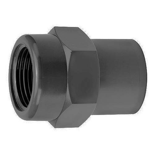 PVC Overgang indv. Gevind/Lim 3/4" - 20/25mm