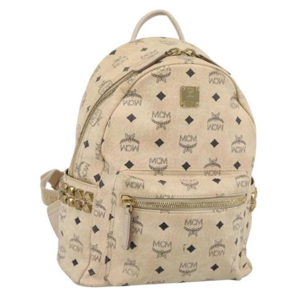 MCM Pre-owned Pre-owned Backpack - Vintage - unisex - Beige - ONE SIZE - Uld