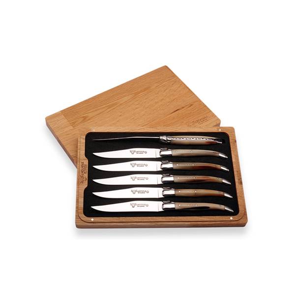 Laguiole En Aubrac steak kniv horn