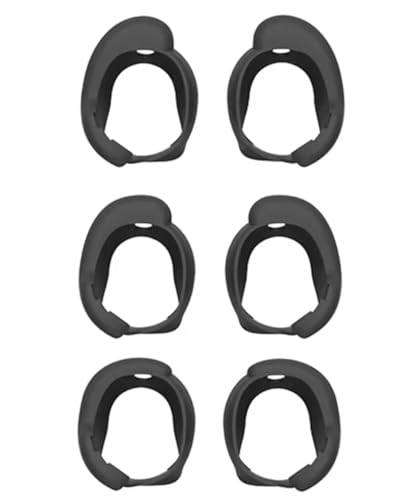 3 Paires | Silicone Embouts Protection Antidérapants pour Écouteurs Bose QuietComfort Earbuds II (2022) / Ultra (2023) | 3 Tailles Différentes – S/M/L