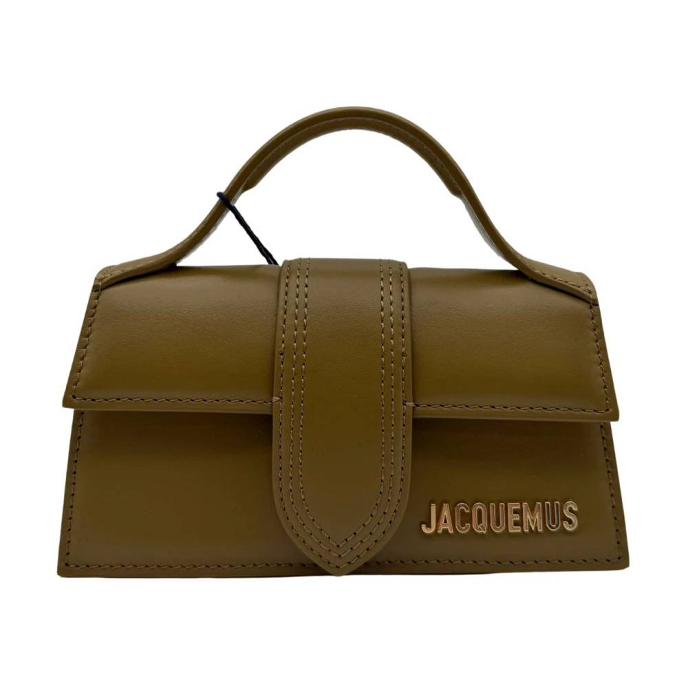 Jacquemus The Bambino Mini Flap Bag - Tasker - Dame - Grøn - ONE SIZE - Bomuld
