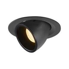 NUMINOS GIMBLE M, indbygningsspot, 3000K 55°, sort