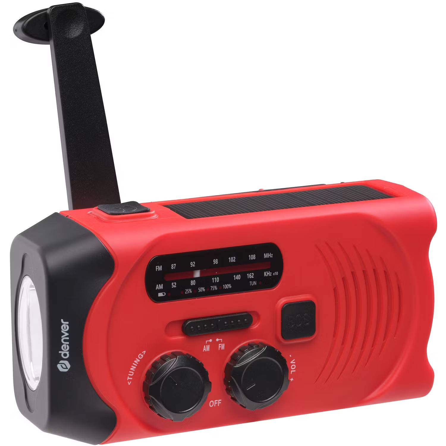 Denver SCR-2010  Radio med vev och solcellsuppladdning