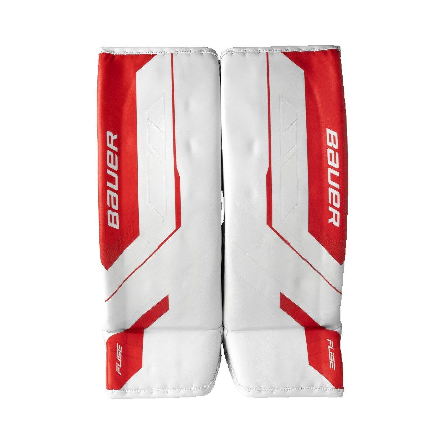 Bauer Målvaktsbenskydd Supreme Fuse Sr White/Red