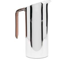 Ralph Lauren Home - Wyatt pitcher - unisex - kalvskinn/metall - one size - Silverfärgad