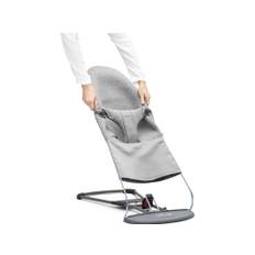 Extra Seat For Baby Bouncer (Light Grey Jersey)
