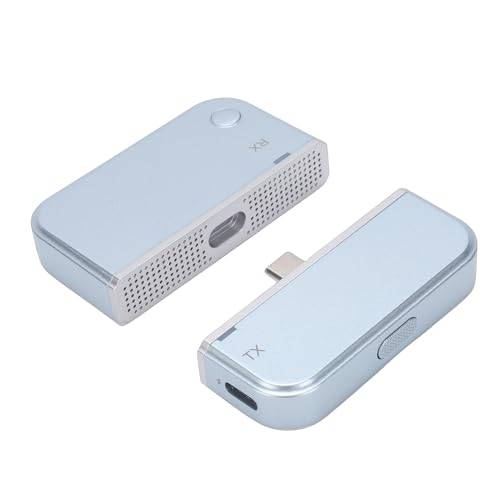 Goshyda Trådlös HDMI-sändare och Mottagare 165Ft/50M, 4K Decode 1080P 60Hz Ultra HD-utgång, 5G 2,4G Trådlös HDMI-förlängningssats för Telefon Tablet Laptop Till Projektor HDTV