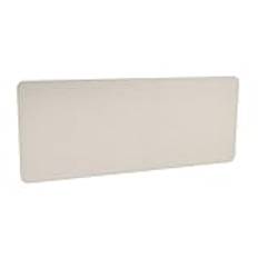 Under skrivbordet akustisk ljudabsorberande panel idealisk för kontorskubbar och arbetsstationer beige 120 x 40 cm för receptionen och studentbord