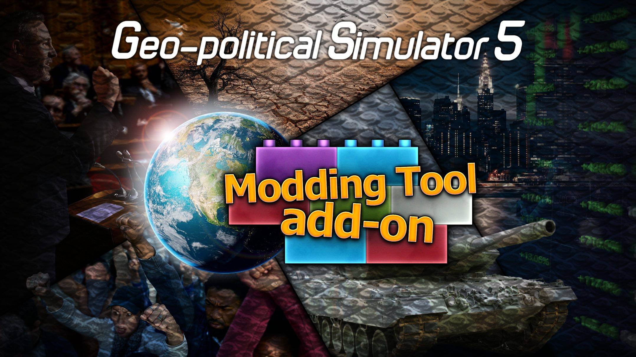Modding Tool Add on Geo Political Simulator 5 DLC (PC) - Standard