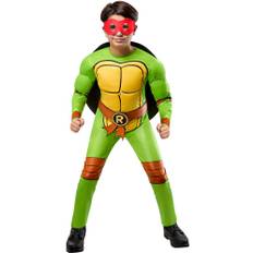 Ninja Turtles 4-i-1 Kostume 7-8 år