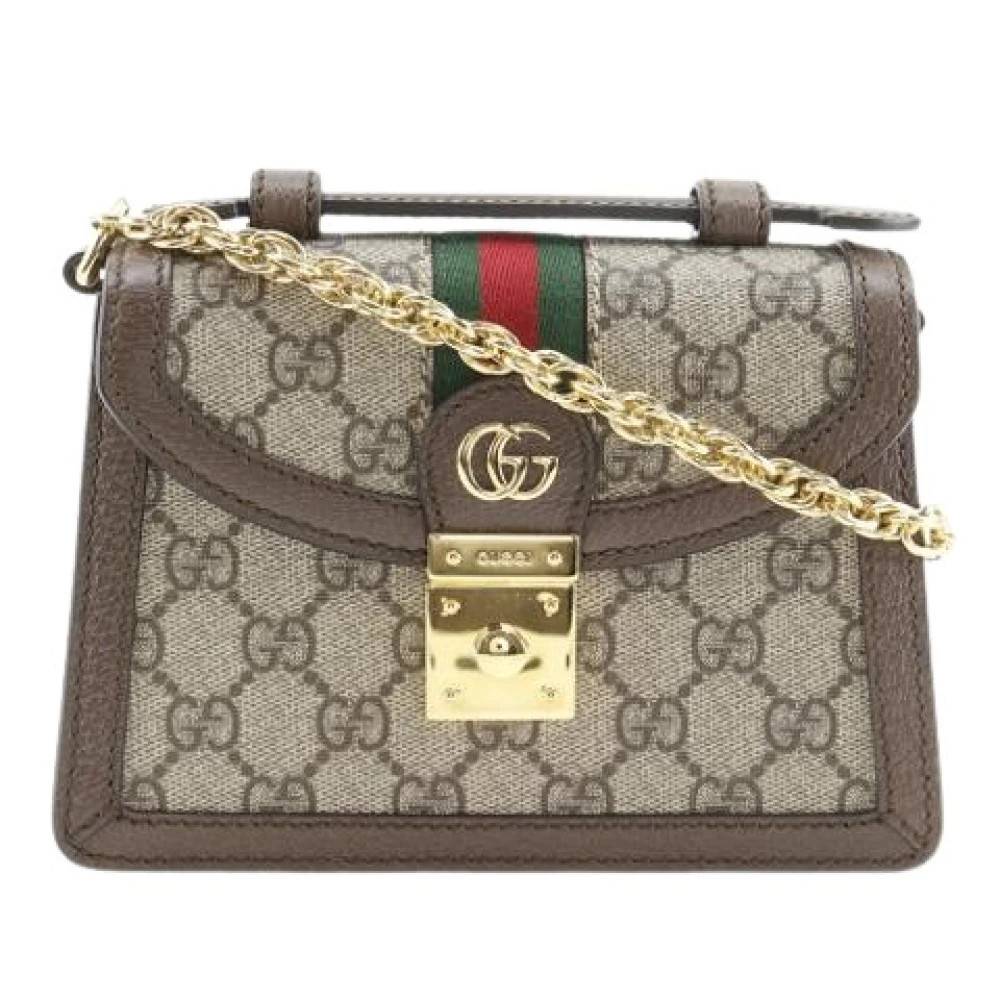 Gucci Vintage - Pre-owned Mini Satchel Vintage - Dam - ONE Size - Läder