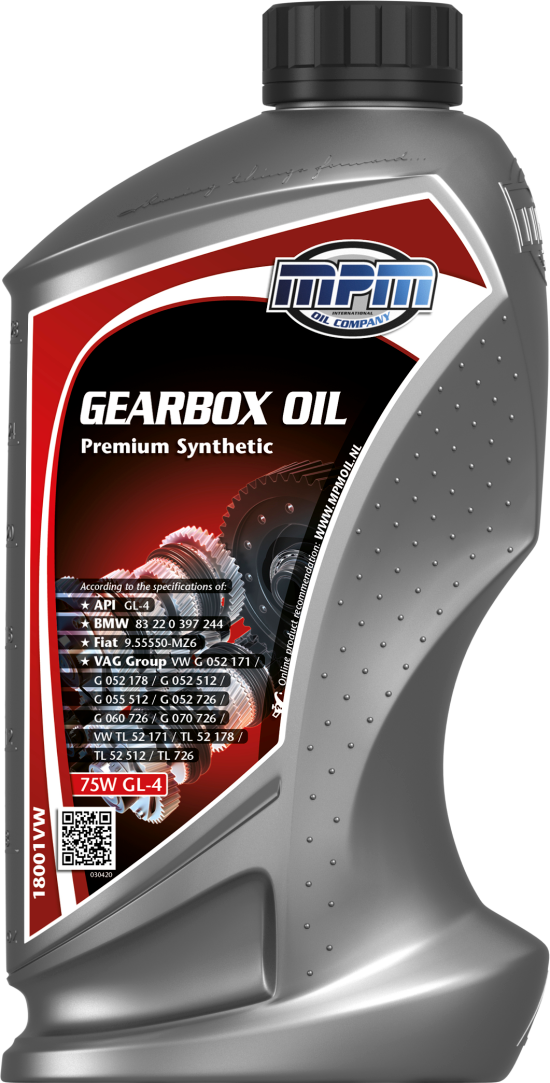 MPM Gearoil Premium Synthetic VW FE 75W MPM - Volvo - VW - Toyota - Ford - Renault - Audi - Skoda - Kia