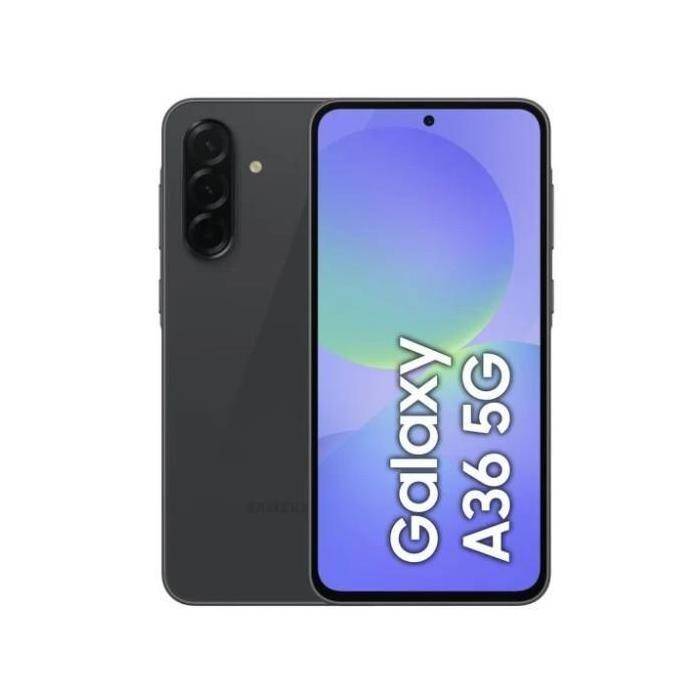 Smartphone - SAMSUNG - Galaxy A36 - 256 GB - 5G - Svart