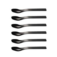Bodum BARCELONASET 6 pcs espresso spoon, stainless steel Black - Black