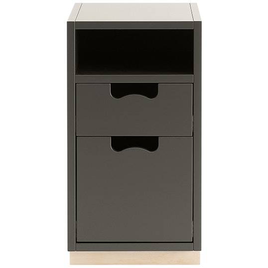 Asplund Snow G3 Underskab Med Fod - Skuffer Eg Taupe - SDG347P1