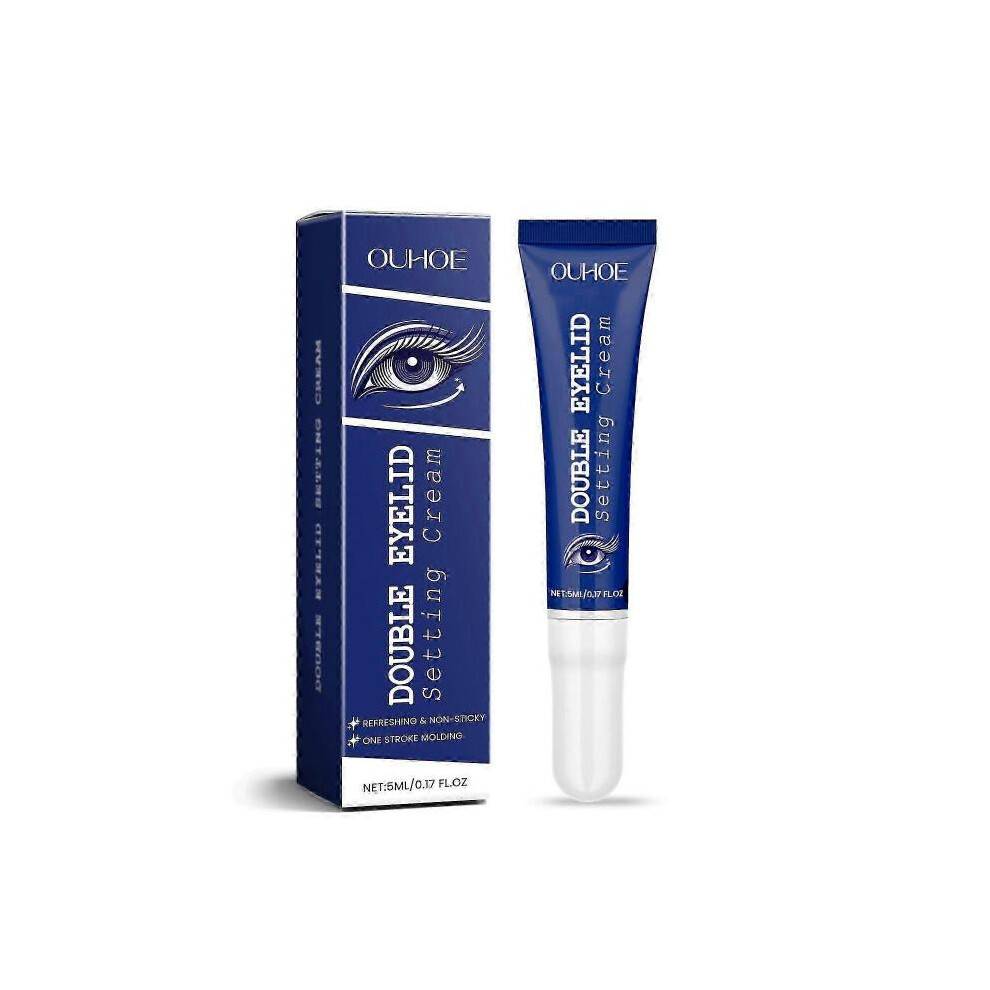 Ouhoe Eyelid Double Eyelid Cream Natural Big Eyes Gentle Quick-Drying Firming Long-Lasting Invisible Eye-Beauty Eyelid Double Eyelid Cream