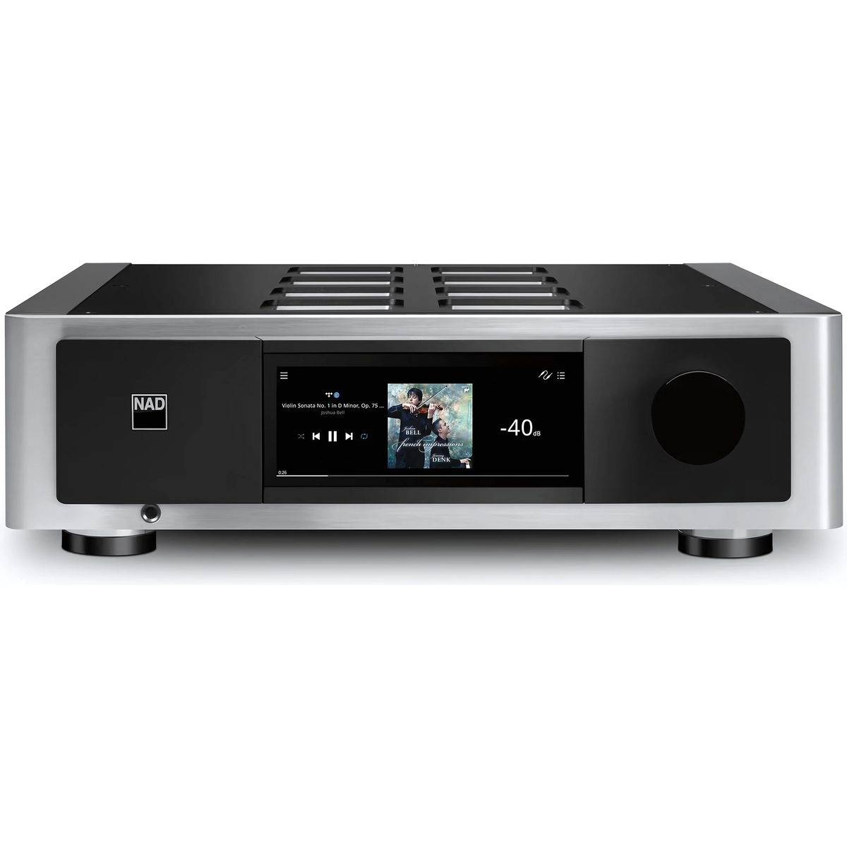 NAD M66 - Stereoforforstærker, Wi-Fi, Bluetooth, AirPlay 2, Integreret DAC