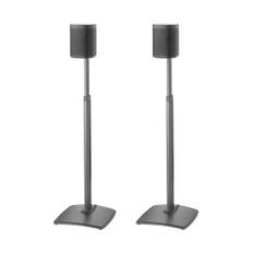 SANUS Floor Stand Adjustable One SL Play:1 Play:3 Pair Black