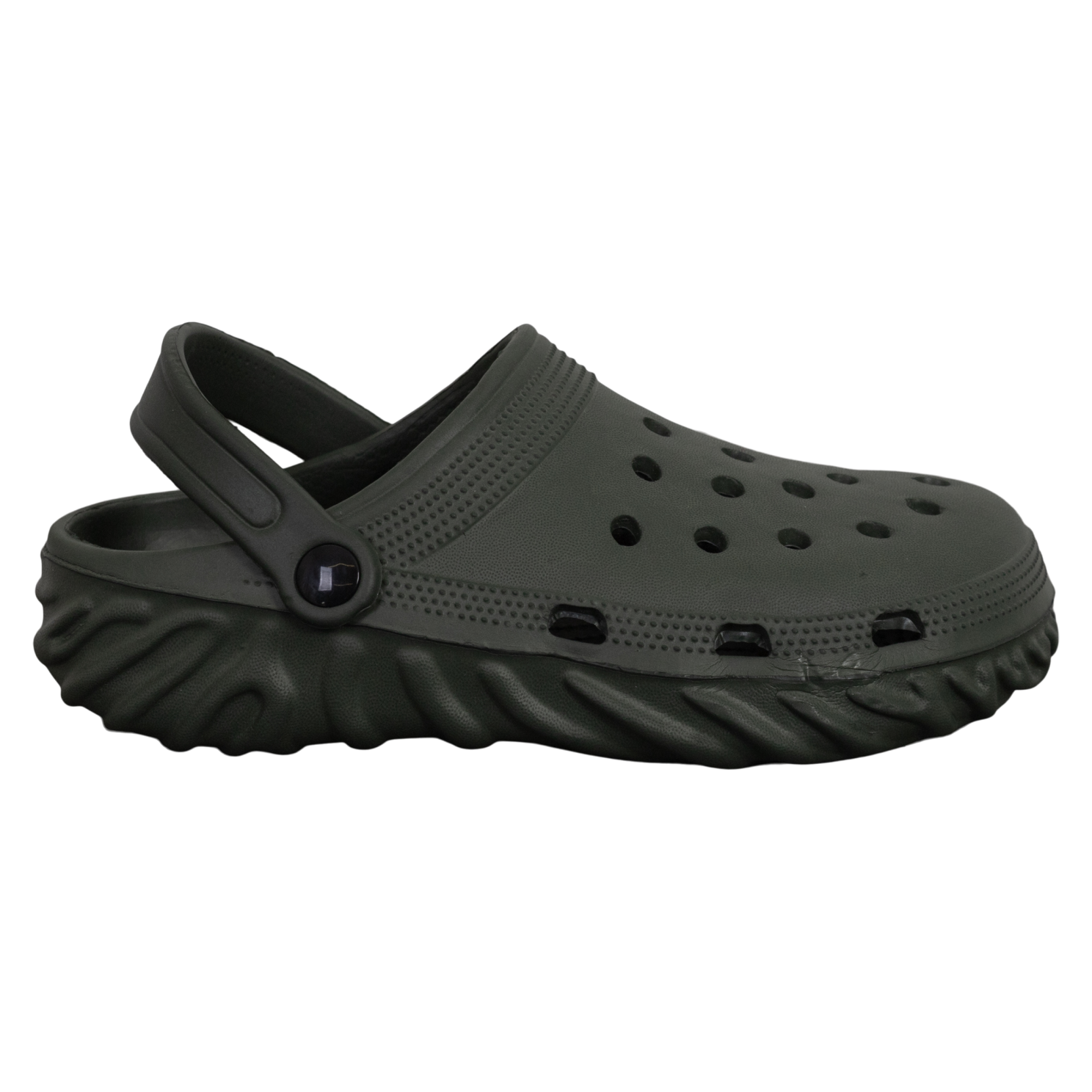 Anyway Børne Clogs - Army green - 25