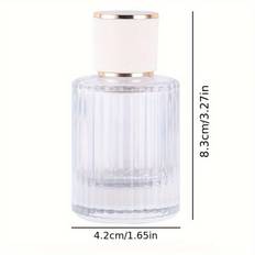 TEMU Perfume Moisture Bottle 30ml 50ml High-end Perfume Bottle Empty Bottle Spray Glass Sample Bottle Free Refillable Perfume Tool