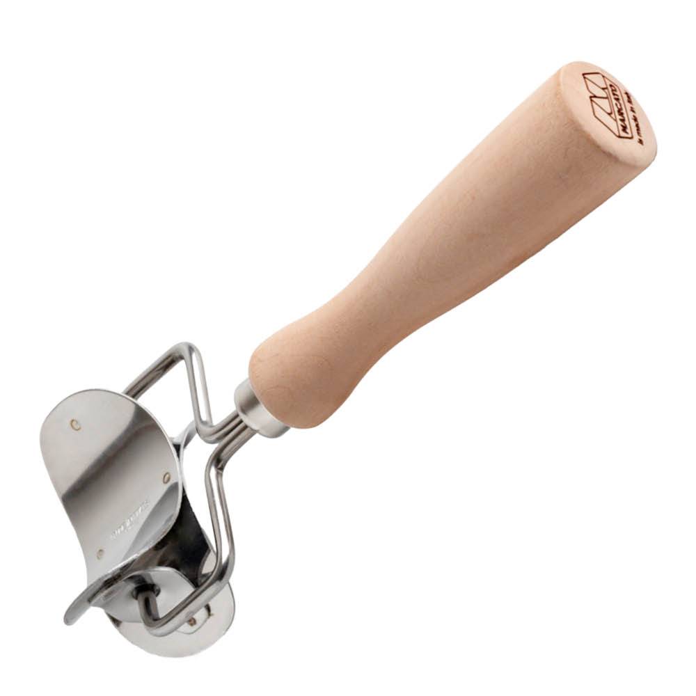 Marcato - Rund pastaskärare 5,4 cm rostfritt stål/trä