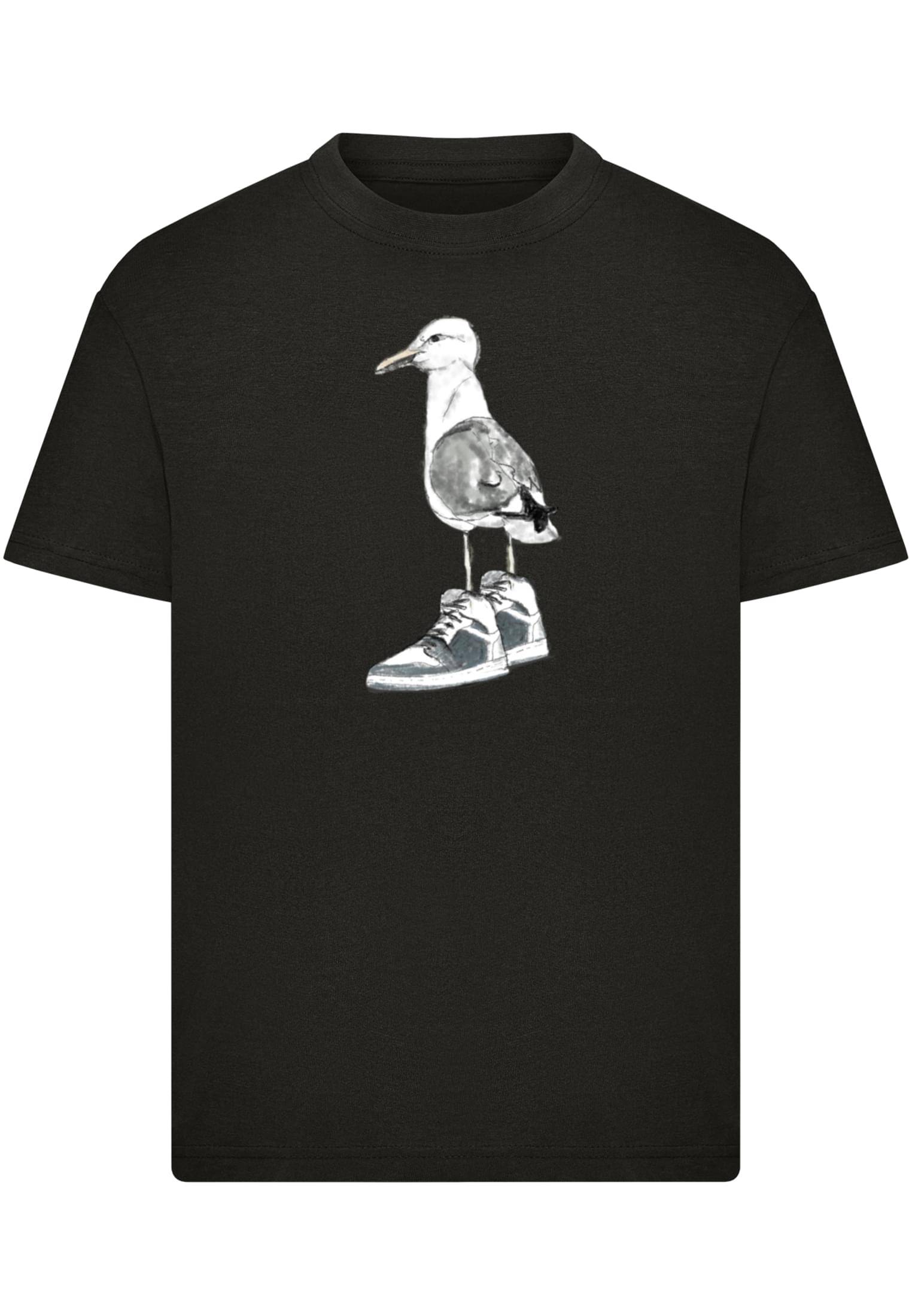 MT Kids UC Kids The Seagull Sneakers Tee Black / 110/116 T-shirt