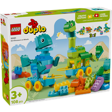 Duplo Town 3-I-1 Dinosaurer På Hjul - 10451