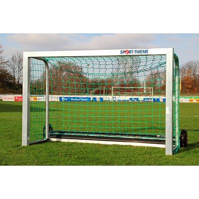 Sport-Thieme Mini-Fußballtor "Safety" mit PlayersProtect, Inkl. Netz, grün (MW 4,5 cm), 1,20x0,80 m