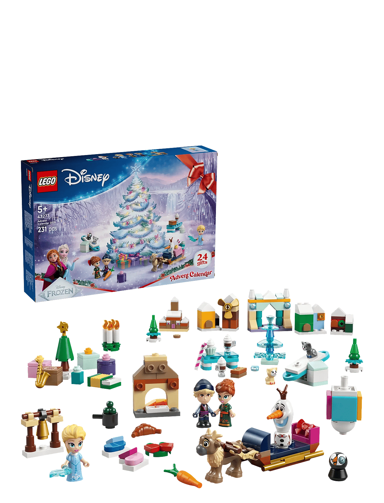 LEGO Disney Frozen Advent Calendar 2025 Fantasy 43273 - Multi/patterned - ONE SIZE