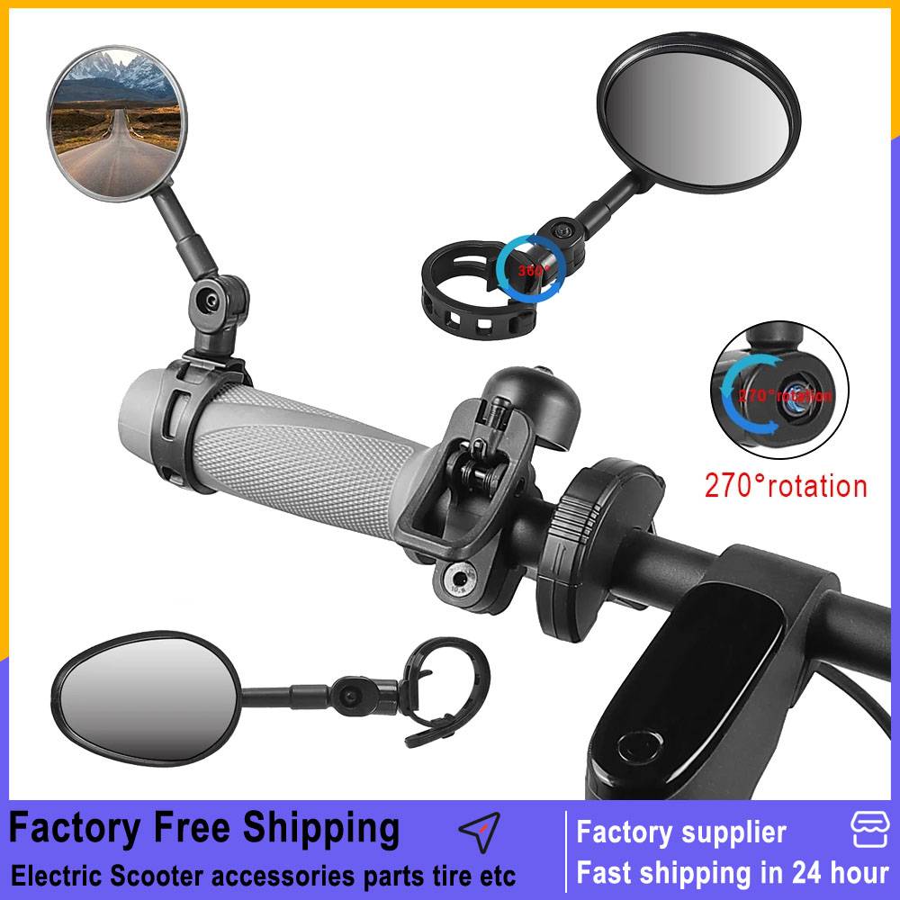 For Ninebot Max G30 G3 G2 F3 E3 ZT3 F20 F30 F40 for Xiaomi M365 1S Mi3 Electric Scooter Rearview Mirror Safety View Mirror Parts