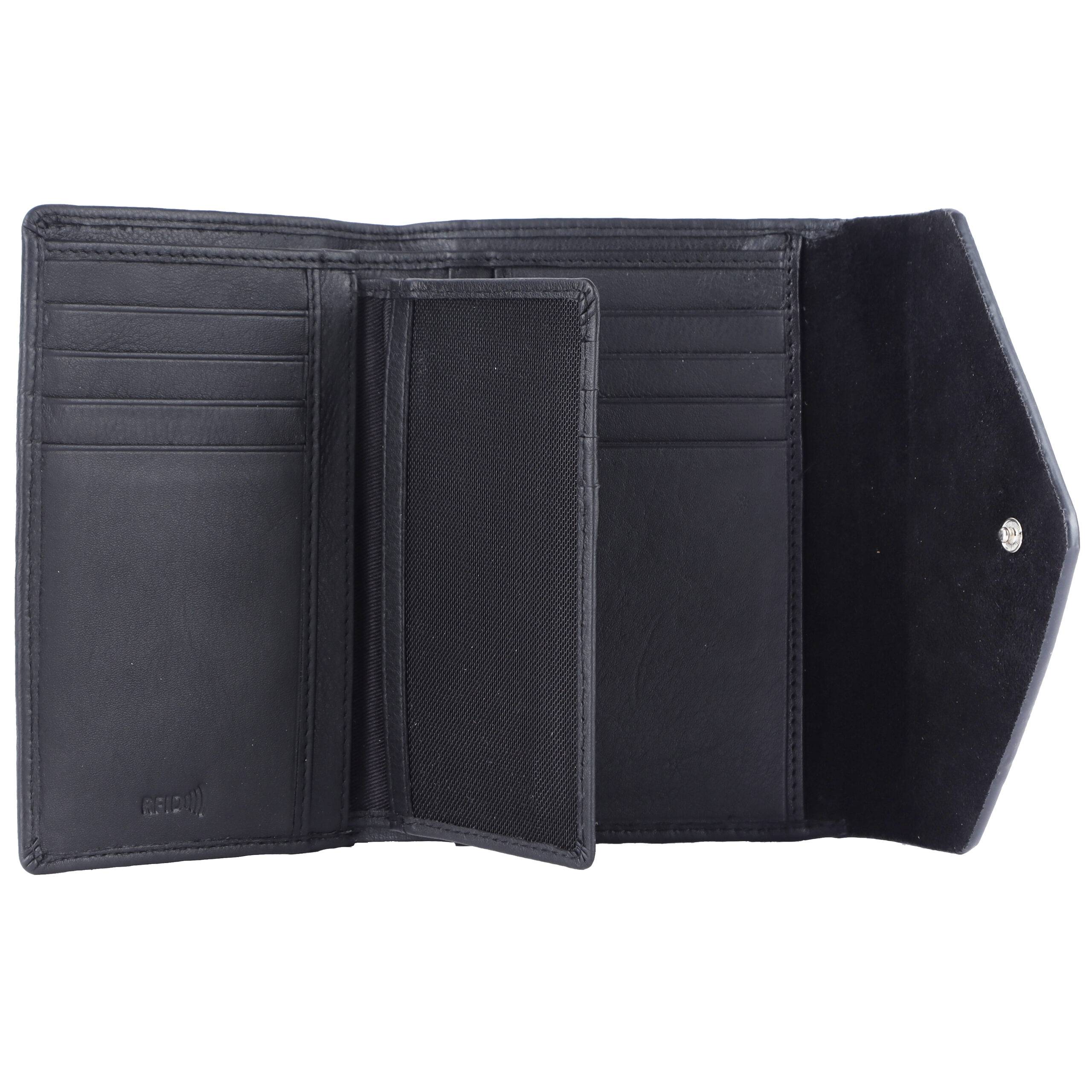 Skinnplånbok RFID-Skydd 32-6205 Brun