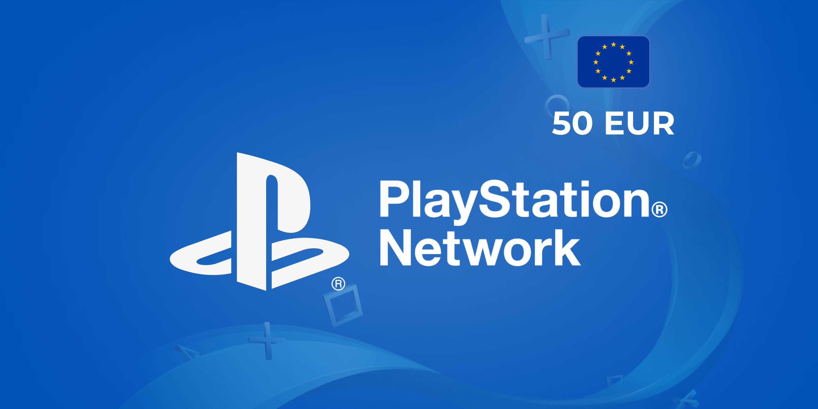 Playstation Network Gift Card 50 EUR - Standard