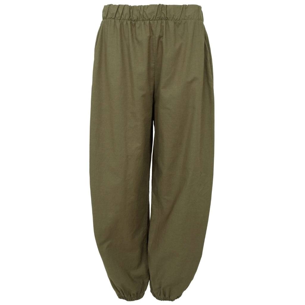BLACK COLOOR dame ballon bukser BCAYA - Army - L/XL