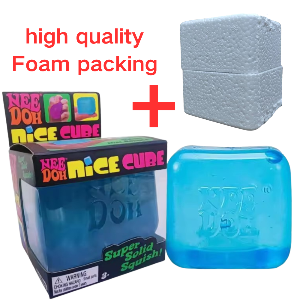 Sensory Stress Reliever Schylling Needoh Nice Cube Fidget Tool Desk Sensory Cube For Anxiety Focus Adults Kids