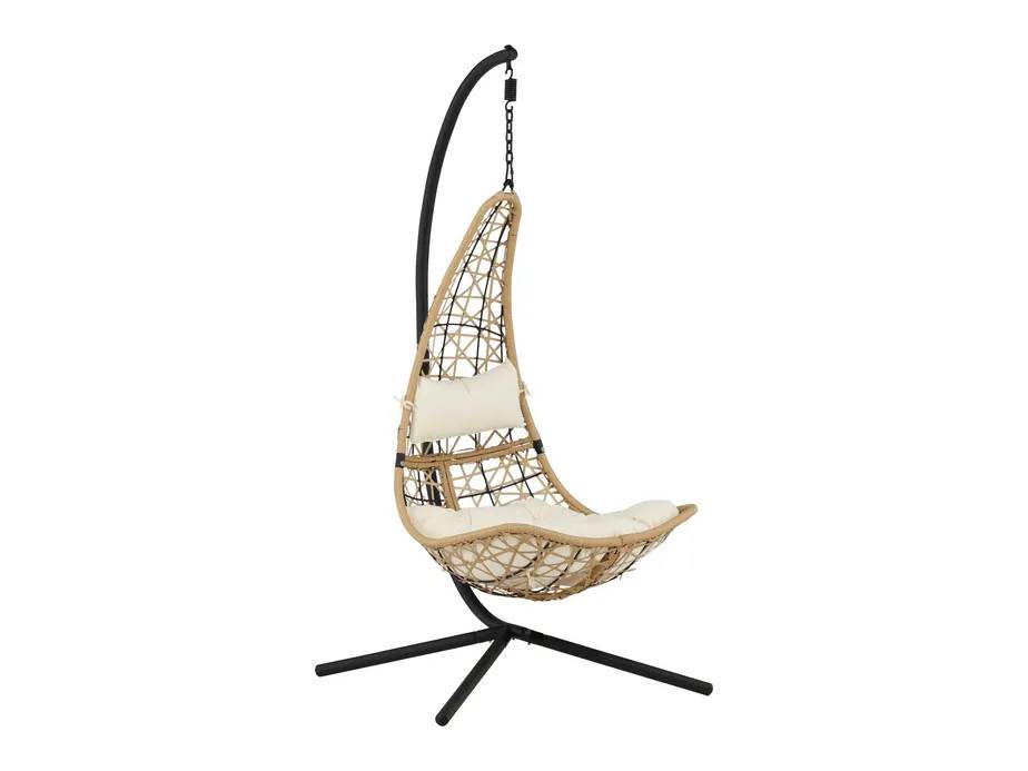 Venture Design Edinburgh hängstol Natur/hvid