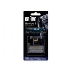 Braun Kombipack 30B - Utbytesfolie och skärare - för rakapparat - svart - för Braun Satin Hair 3  Series 3  SmartControl3  TriControl 4715, 4740, 4745, 4775