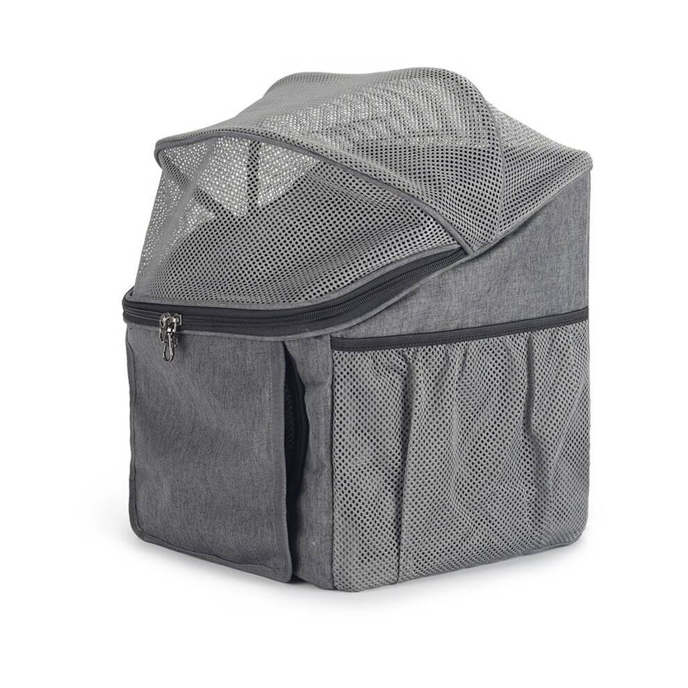 Dog Bike Basket Carrier Pet Travel Bag Foldable Versatile Comfortable Portable Outdoor Traveling Camp Bicycle Basket B