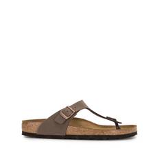 Birkenstock - Gizeh sandaler med tårem - herr - konstläder - 41 Regular - Brun