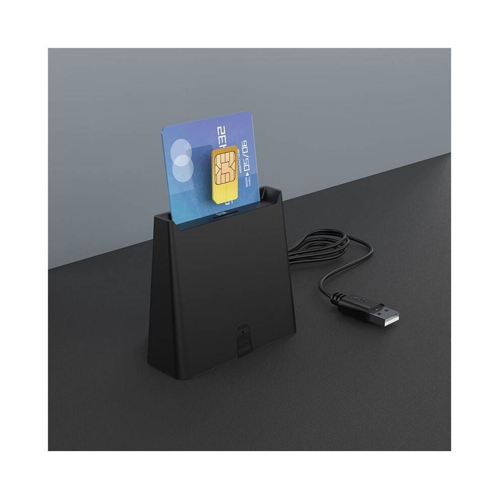 USB-Smartkortsläsare ISO7816-Chip för Bankkort-ID-Kort Klass A, Klass B och Klass C (5V, 3V och 1,8V) Smartkort