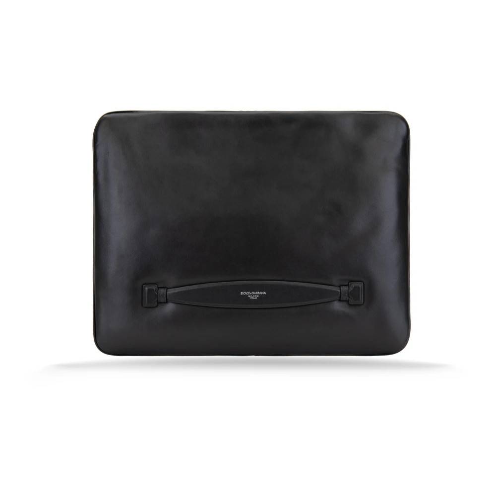 Dolce & Gabbana Læder Herre Pung & Kortholder - Accessories - Herre - Sort - ONE SIZE - Læder