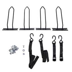 Cargo Caddy Bike Rack Adapter Multifunctional Safe Reliable Cargo Bike Carrier Rack Adapter for