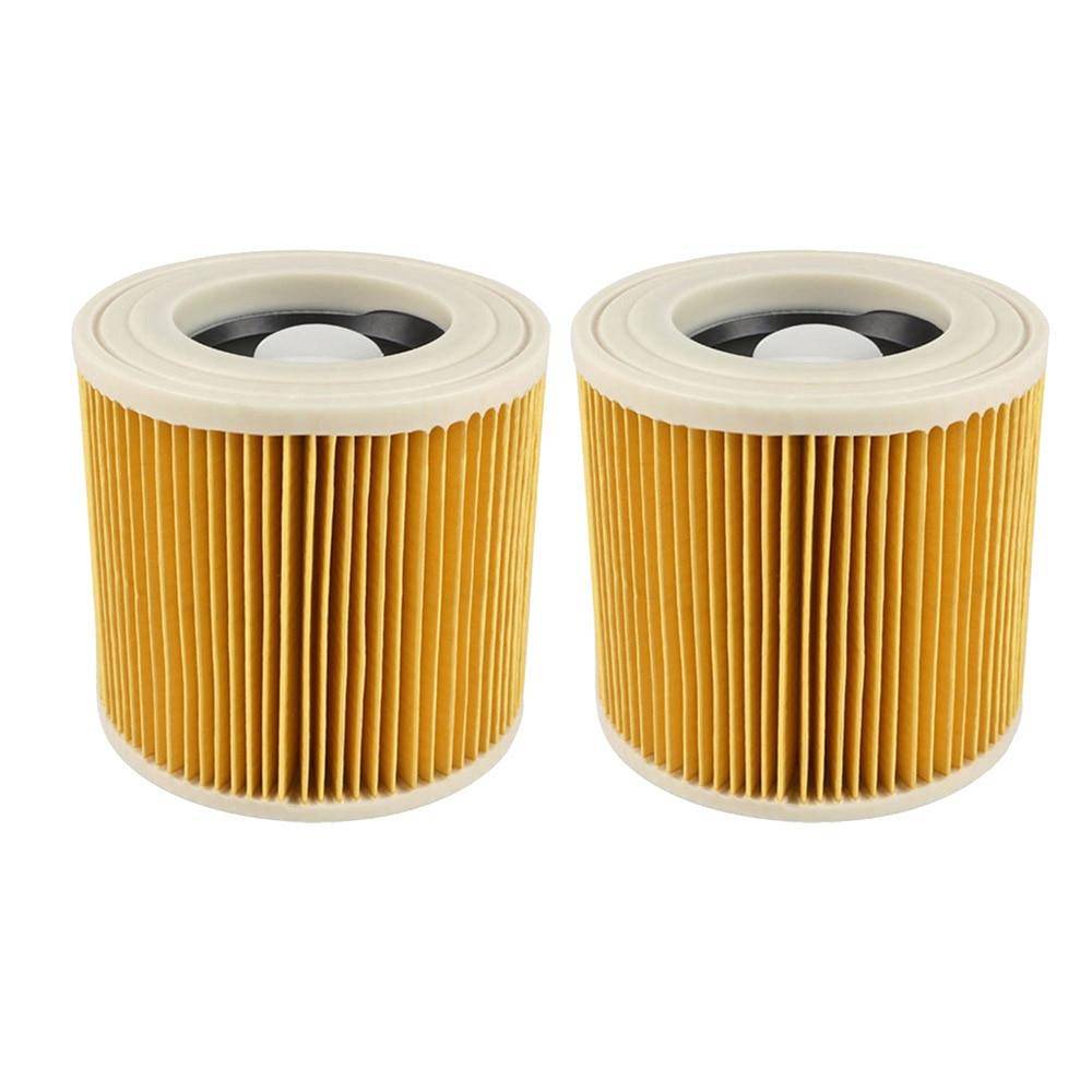 Dammfilter för Karcher WD2250 WD3200 MV2 MV3 WD2 WD3 Dammsugare Delar Patron HEPA-filter