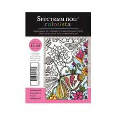 Spectrum Noir Colorista A6 Rubber Stamp - Background 2