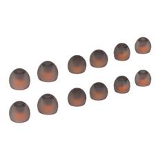 12pcs Replacement Eartips Noise Isolation Comfortable Silicone Earbud Tips for Most of Earbuds
