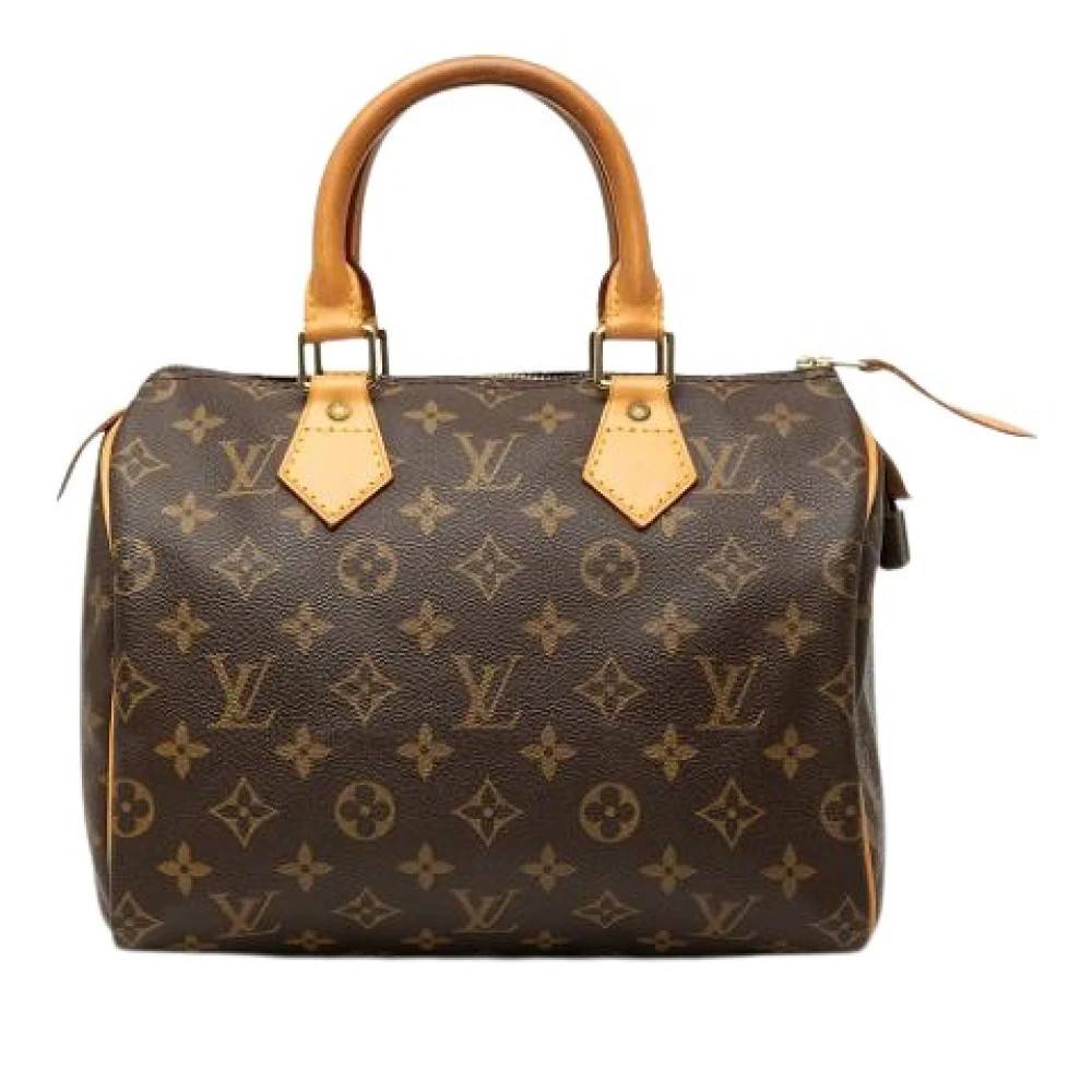 Louis Vuitton Vintage Pre-owned Speedy 25 - Vintage - Dame - Brun - ONE SIZE - Læder