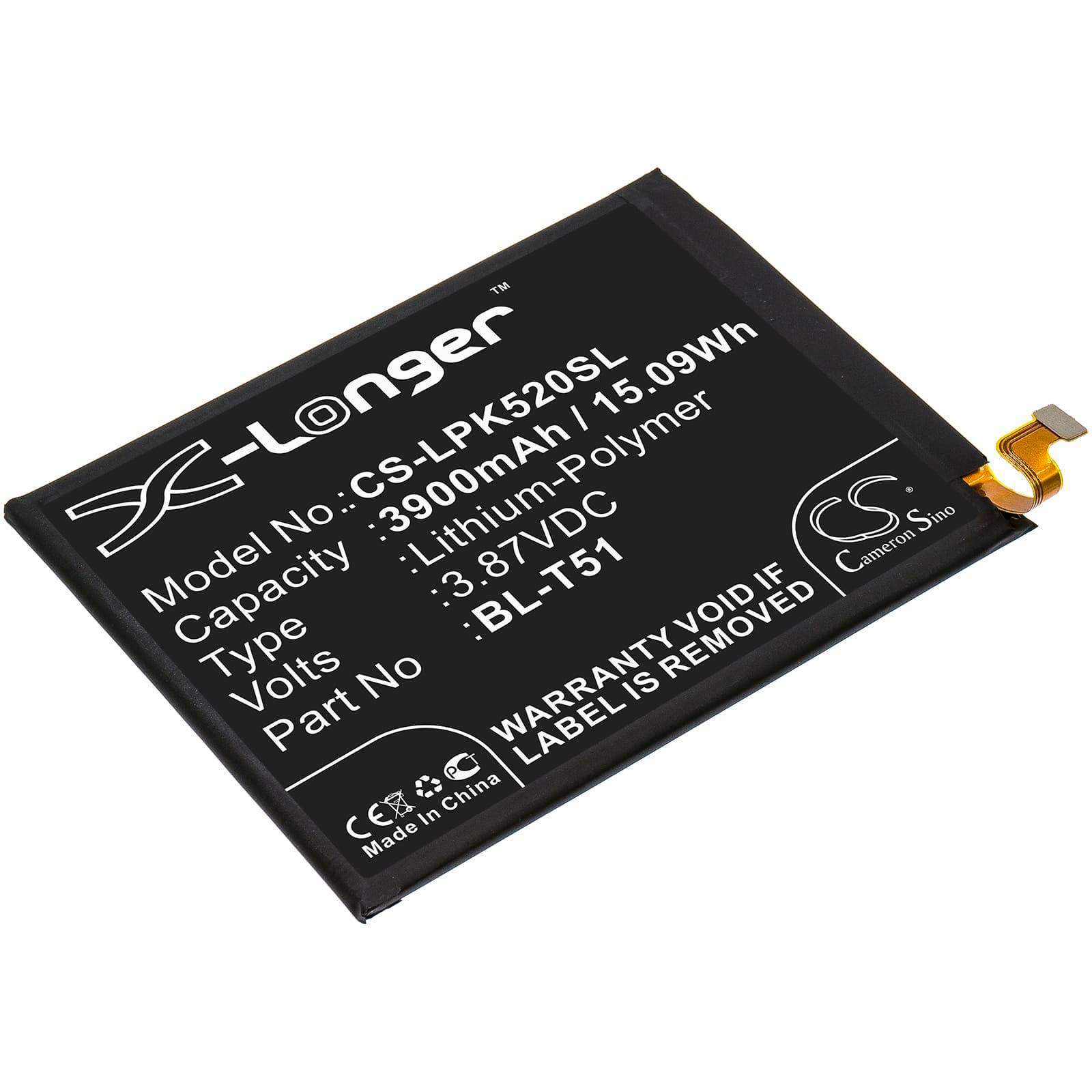 Batteri till LG K420 mfl - 3.900 mAh