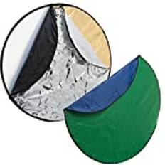 BRESSER BR-TR2 7-i-1 hopfällbar diffusor falterflektor falthintergrund 80 cm rund