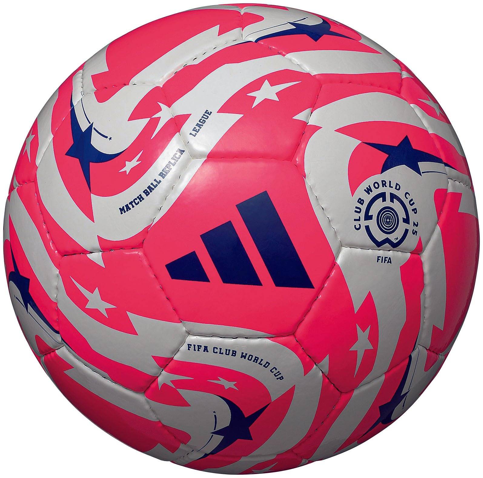 Adidas Fotboll Storlek Certifierad för Hög- och Mellanstadiet FIFA 25 Liga ADF514R Boll, 5, Vuxen, Universitet, Skola, Användning, Mundial, Röd,