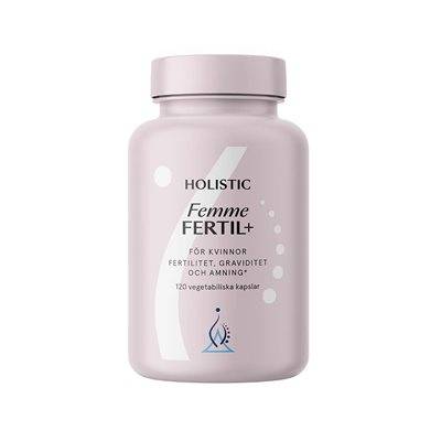 Femme FERTIL + 120 vegetabiliska kapslar Holistic "Mängdrabatt"